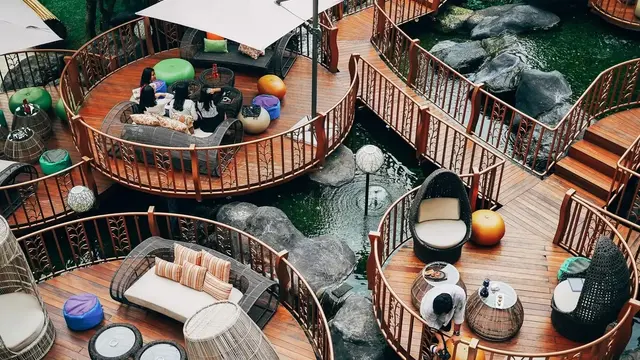 Restoran dengan Konsep Outdoor